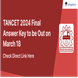 TANCET 2024 Final Answer Key to be Out on March 18, @tancet.annauniv.edu; Check Direct Link Here